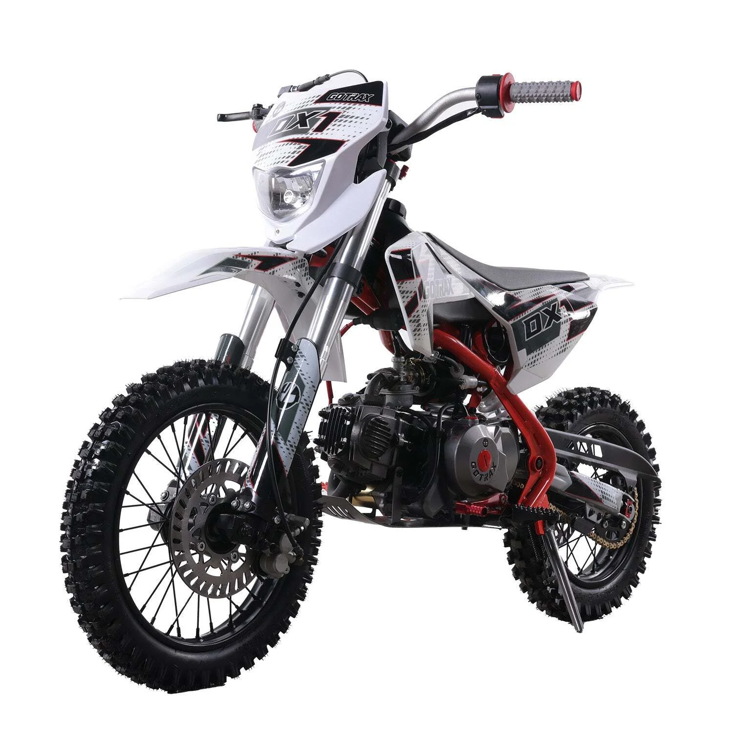 GOTRAX DX1 Electric Dirt Bike for Kids, 110cc Engine 38mph Dirt Bike for Riders 8+