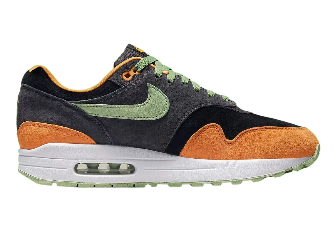 Men's Nike Air Max 1 PRM Anthracite/Honeydew-Black (DZ0482 001) - 12