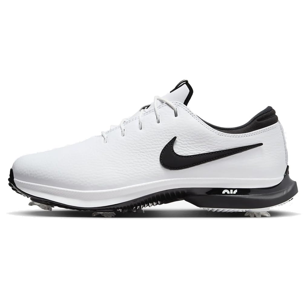 Nike Air Zoom Victory Tour 3 Men's Golf Shoes (DV6798-103, White/Black) Size 7.5