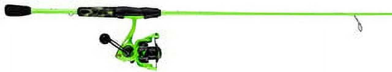 Lew's Xfinity Spinning Reel and Fishing Rod Combo, 6-Foot 6-Inch Rod, Green
