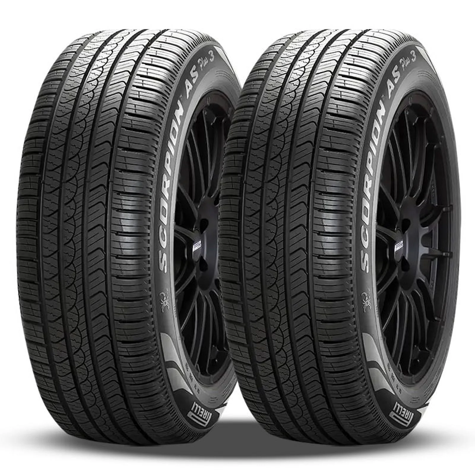 Pair of 2 Pirelli Scorpion All Season Plus III 235/55R20 102H 70000 Mile Warranty Tires P3919800 / 235/55/20 / 2355520 Fits: 2017-20 Cadillac XT5 Premium Luxury, 2014-17 INFINITI QX60 Hybrid