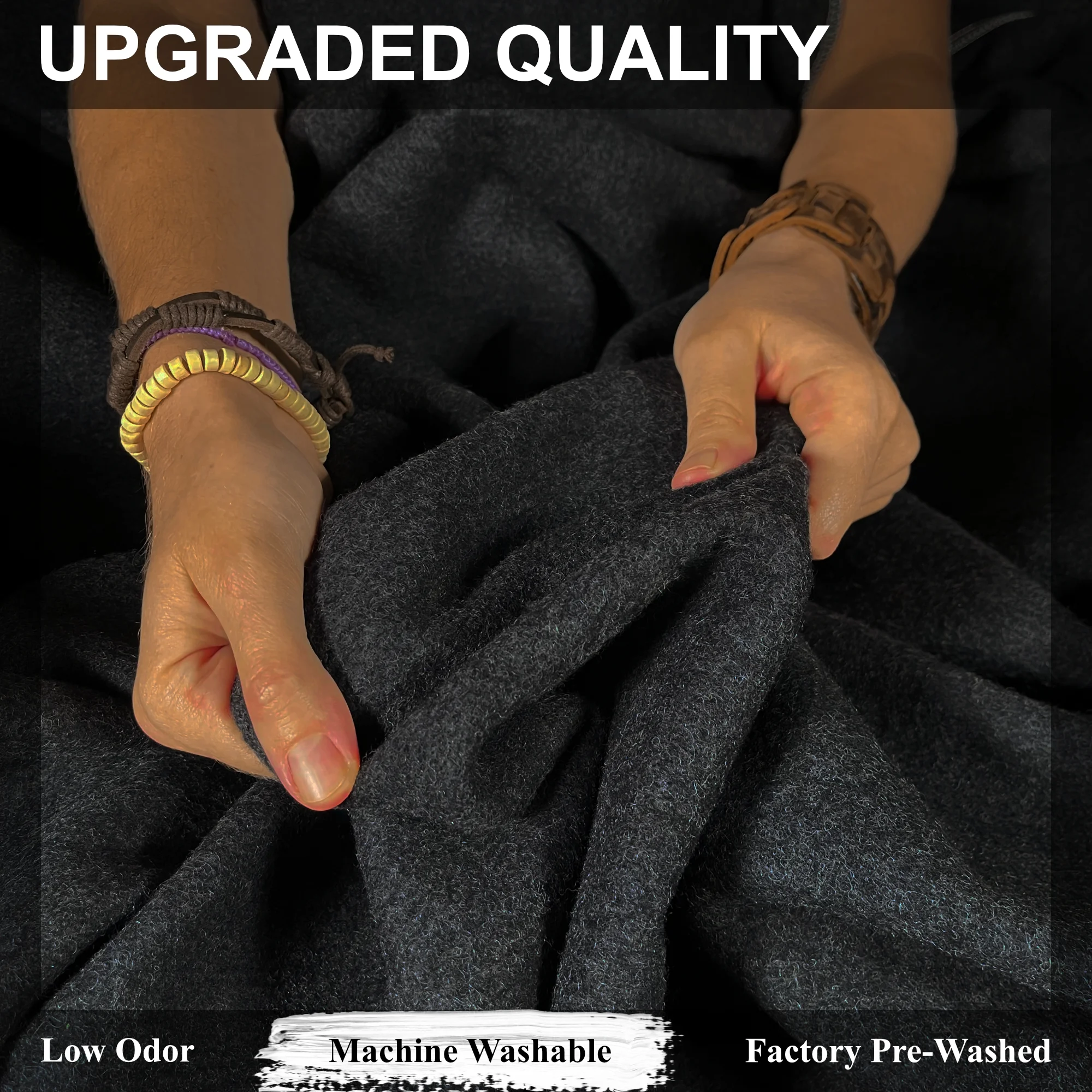 EKTOS 100% Wool Blanket, 66