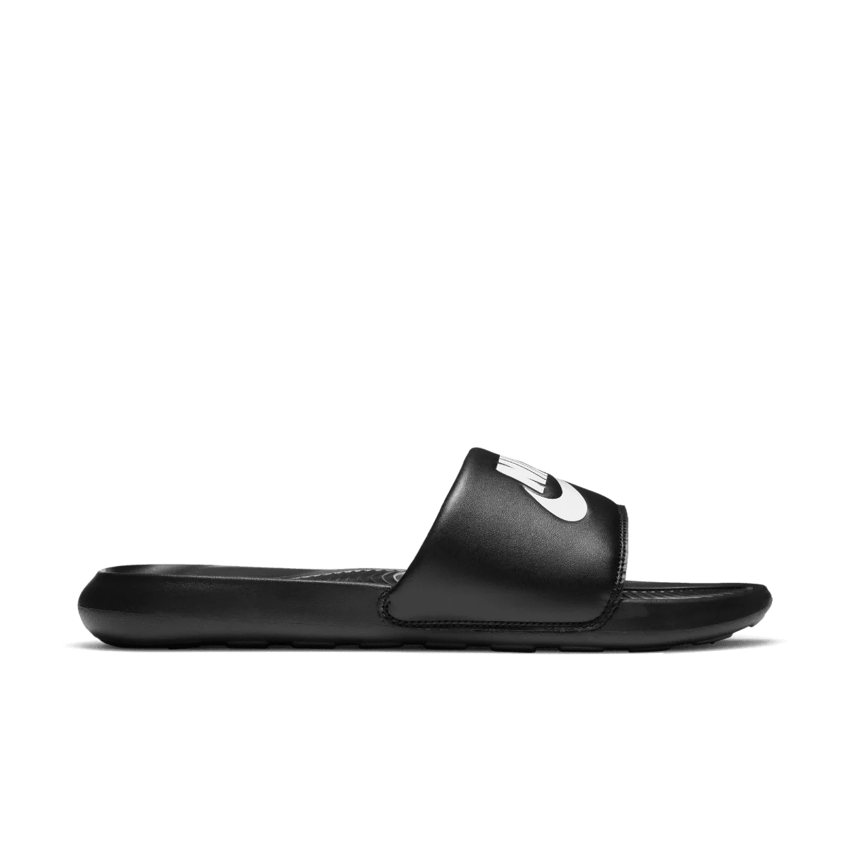 Men's Nike Victori One Slide Black/White-Black (CN9675 002) - 14