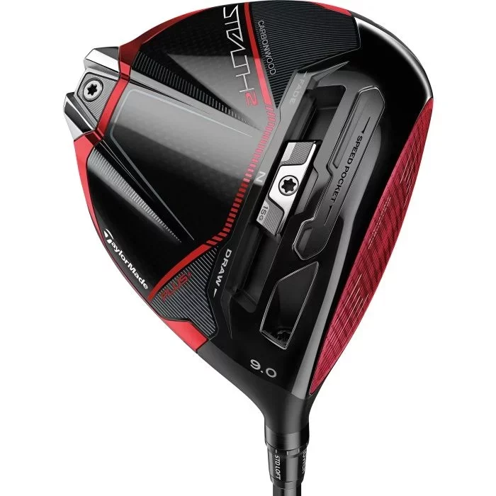 TaylorMade Golf LH Stealth 2 Plus+ Driver 10.5 Regular Flex [Kaili Red 60] Left Handed