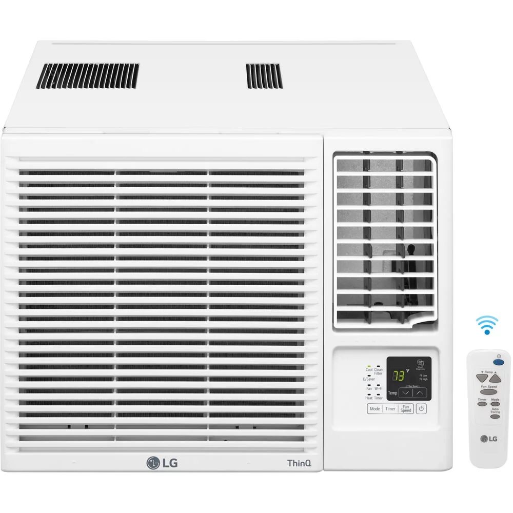 LG Electronics 12,000 BTU Heat and Cool Window Air Conditioner with Wi-Fi Controls