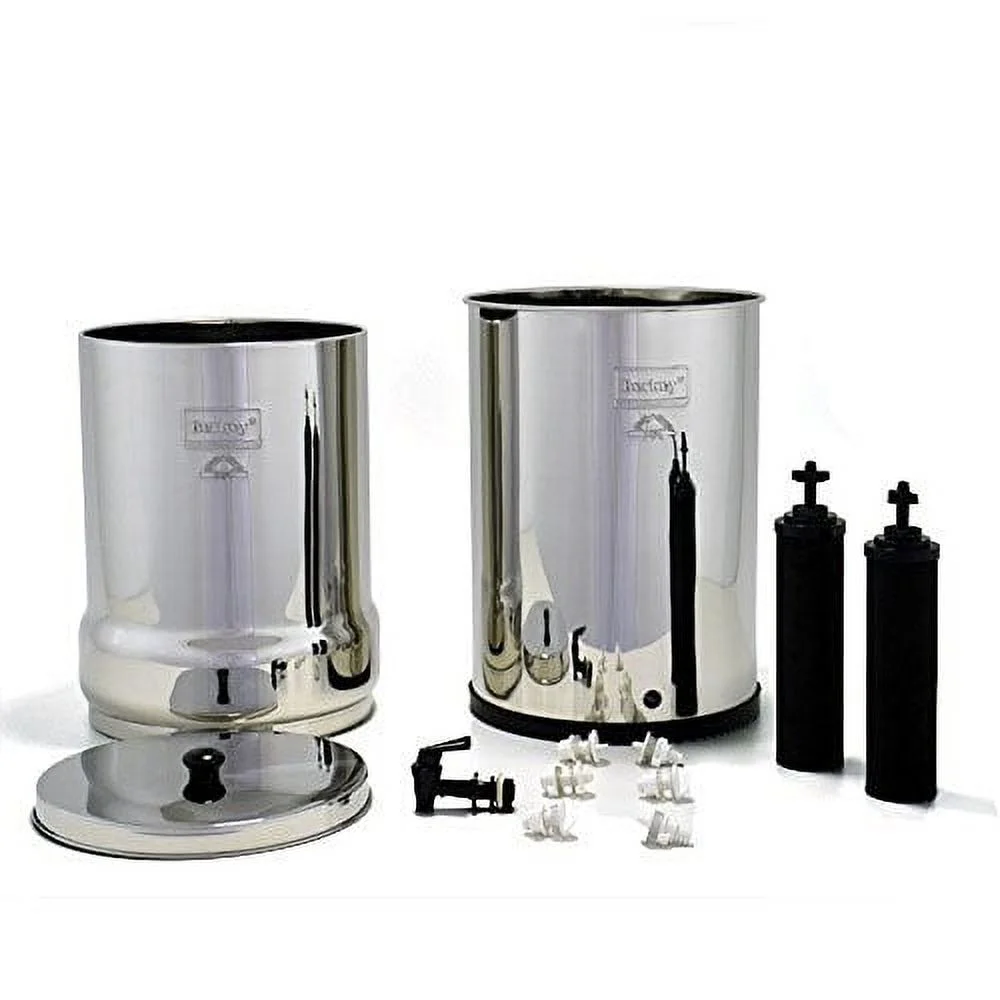 Crown Berkey with 2 Black Berkey Filters