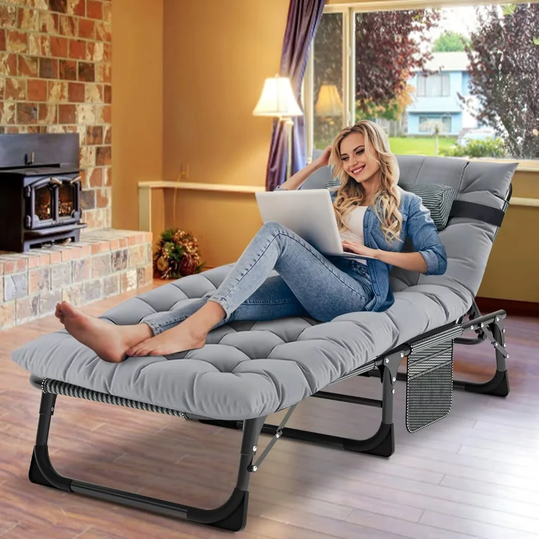 Docred Folding Camping Cot for Adults& Kids, 75