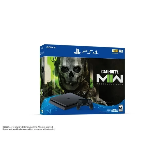 TEC Sony PlayStation 4 PS4 Gaming Console Call of Duty Modern Warfare II Bundle - Limited Edition