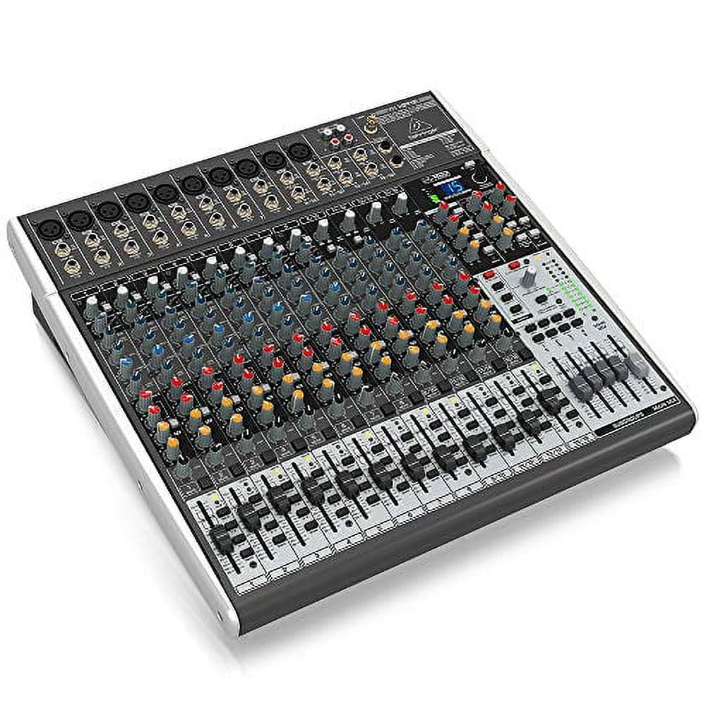 Behringer Analog Mixer 24 Channel 4 Bus 1 Knob Comp / Effect / USB Audio Interface XENYX X2442USB