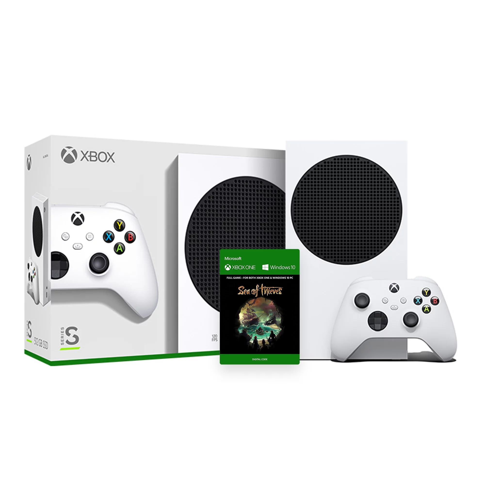 2020 New Xbox Series S 512GB SSD Console Bundle with Sea of Thieves