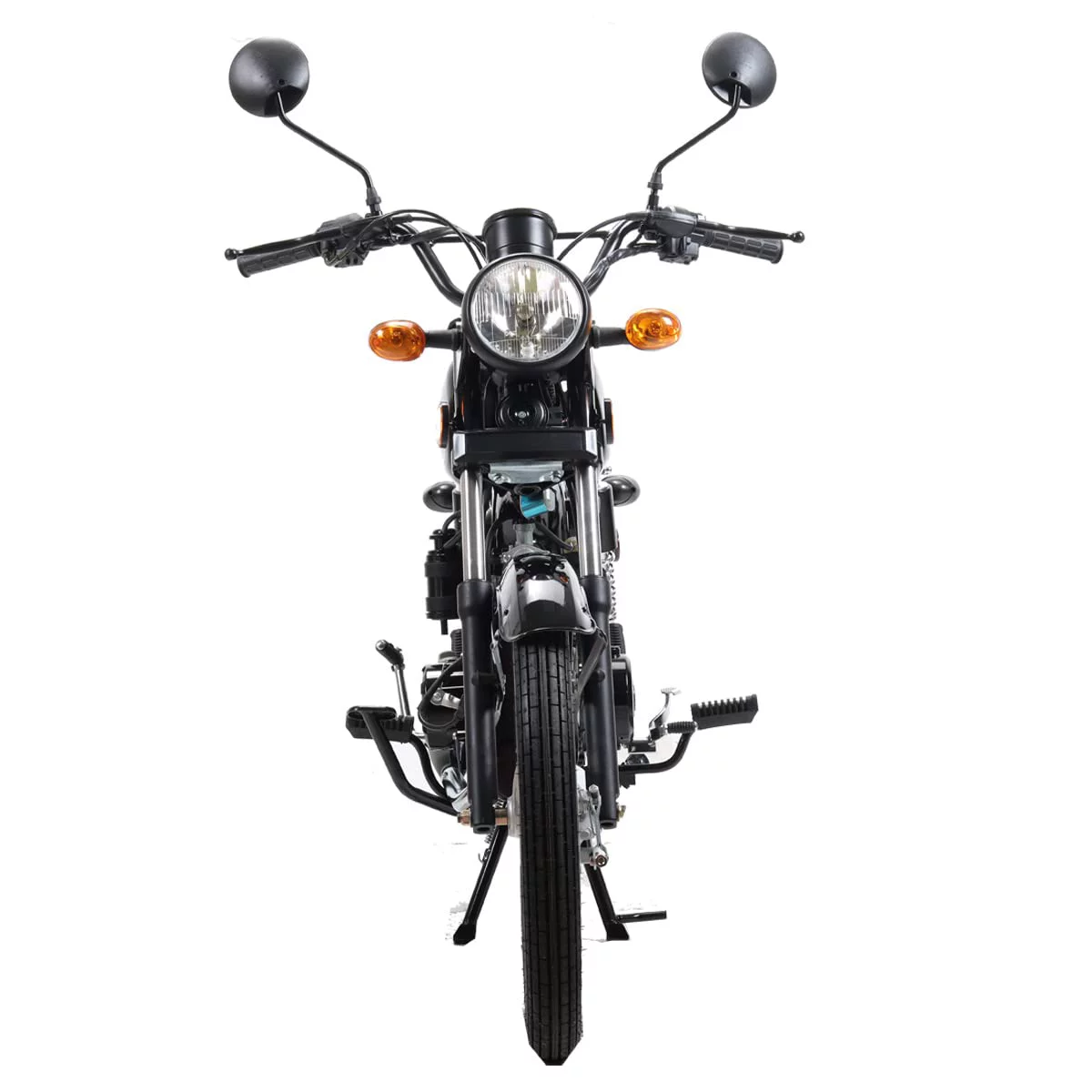 X-Pro Brand New X25 125cc Cafe Cruiser Racer Gas Bike Bicycle Style Motorcycle Bike