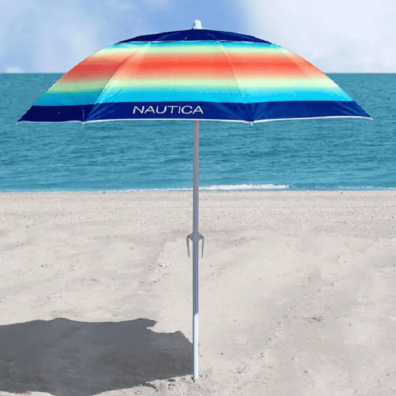 Nautica Beach Umbrella, Tropical Ombre