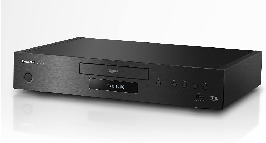 Panasonic DPUB9000 4K Ultra HD Blu-ray Player with HDR10+ and Dolby Vision Playback (Black)
