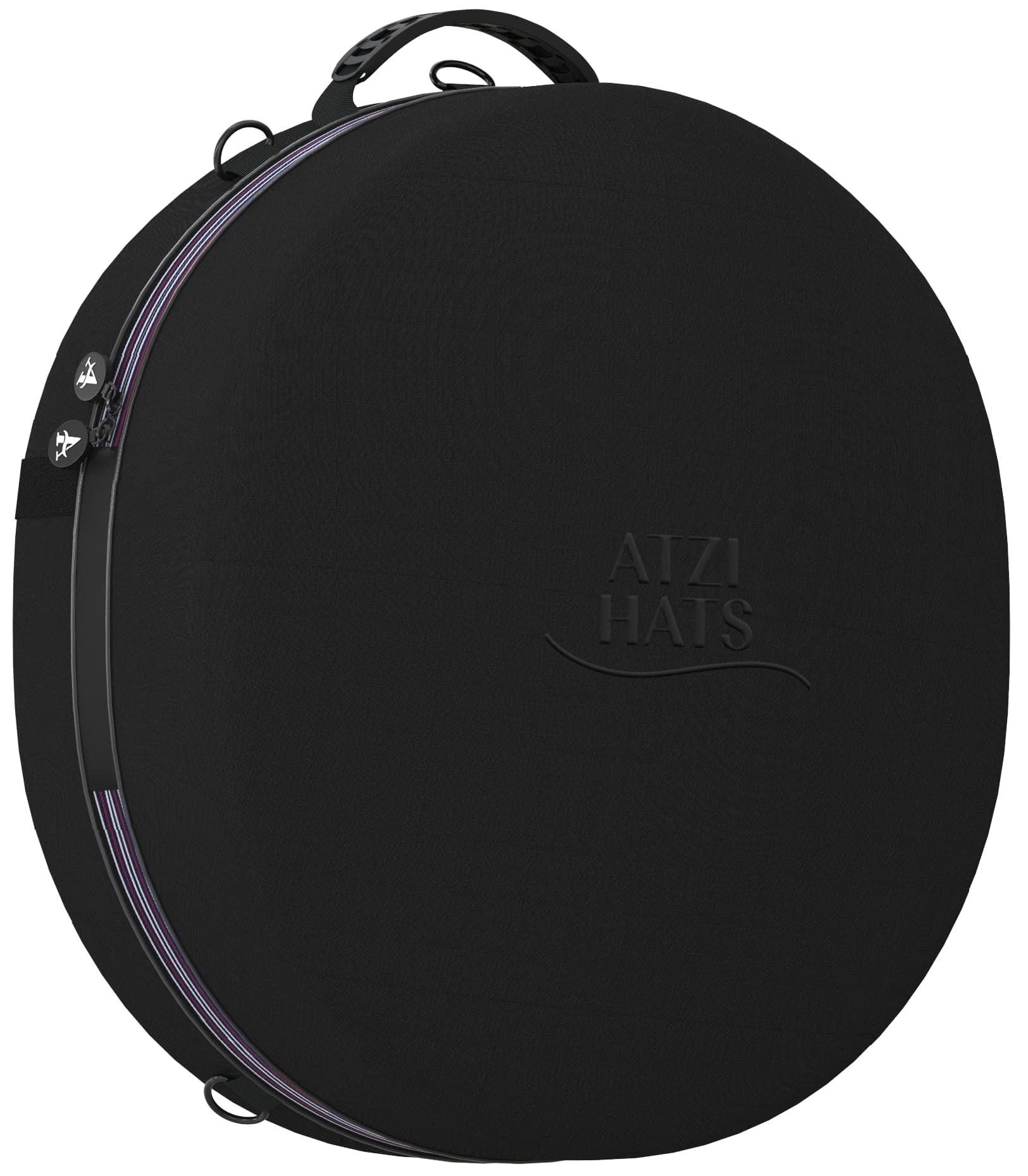 Atzi Hats Cowboy Hat Travel Box Large Wide Brim Fedora Case Universal Size Hat Carrier for Most Hats Carry-On Hat Bag Travelling Hat Boxes Western Cowgirl Hats Care - The Dallas