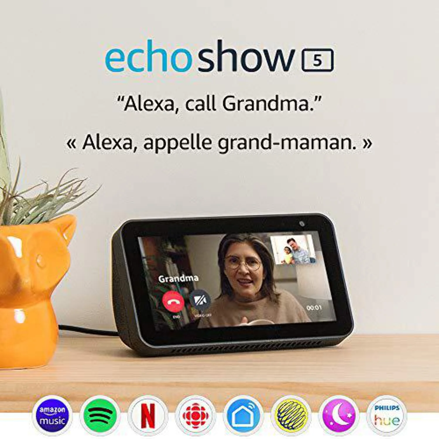 Echo_Show 5 (2nd Generation) - Smart display - LCD 5.5