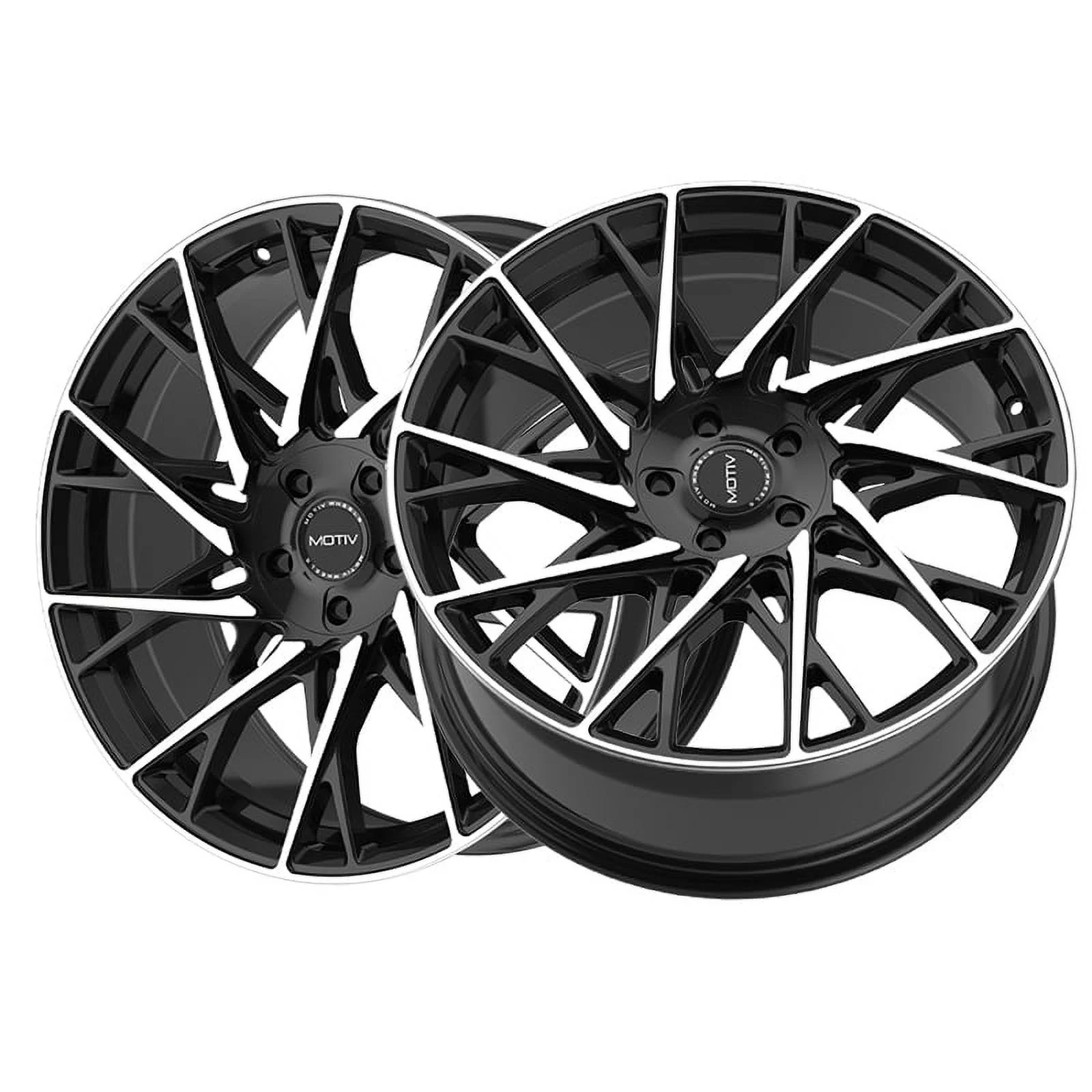 Motiv 18x8 5X4.50 430MB Maestro Black Wheel Rim