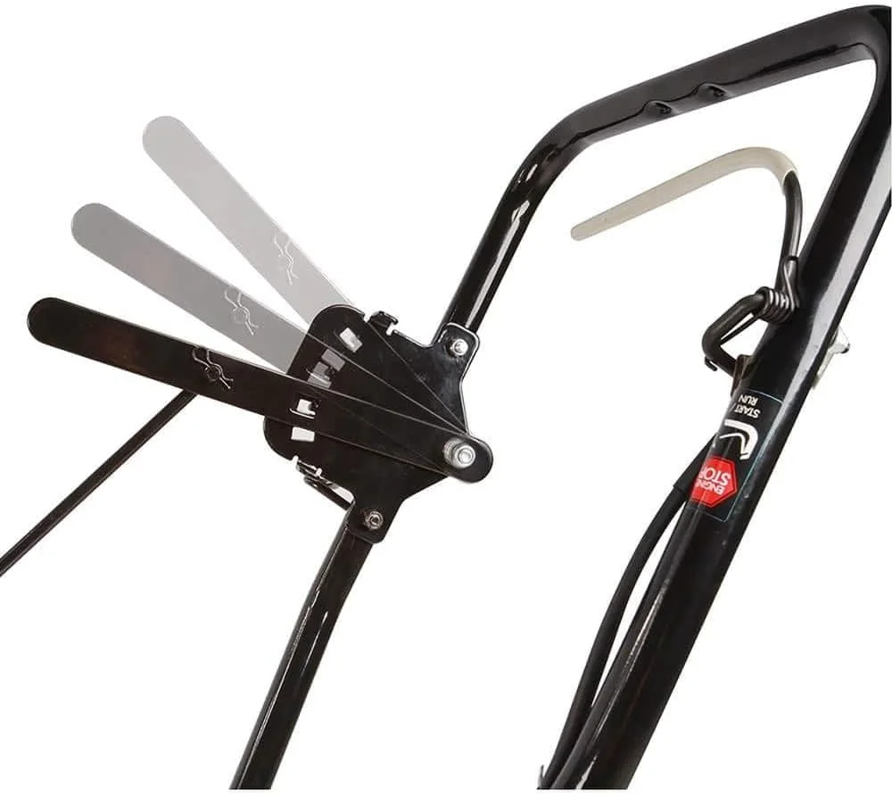 Yard Force 9 in. 79 cc Gas Powered 4-Stroke Walk Behind Landscape Edger with Extra Blade Included