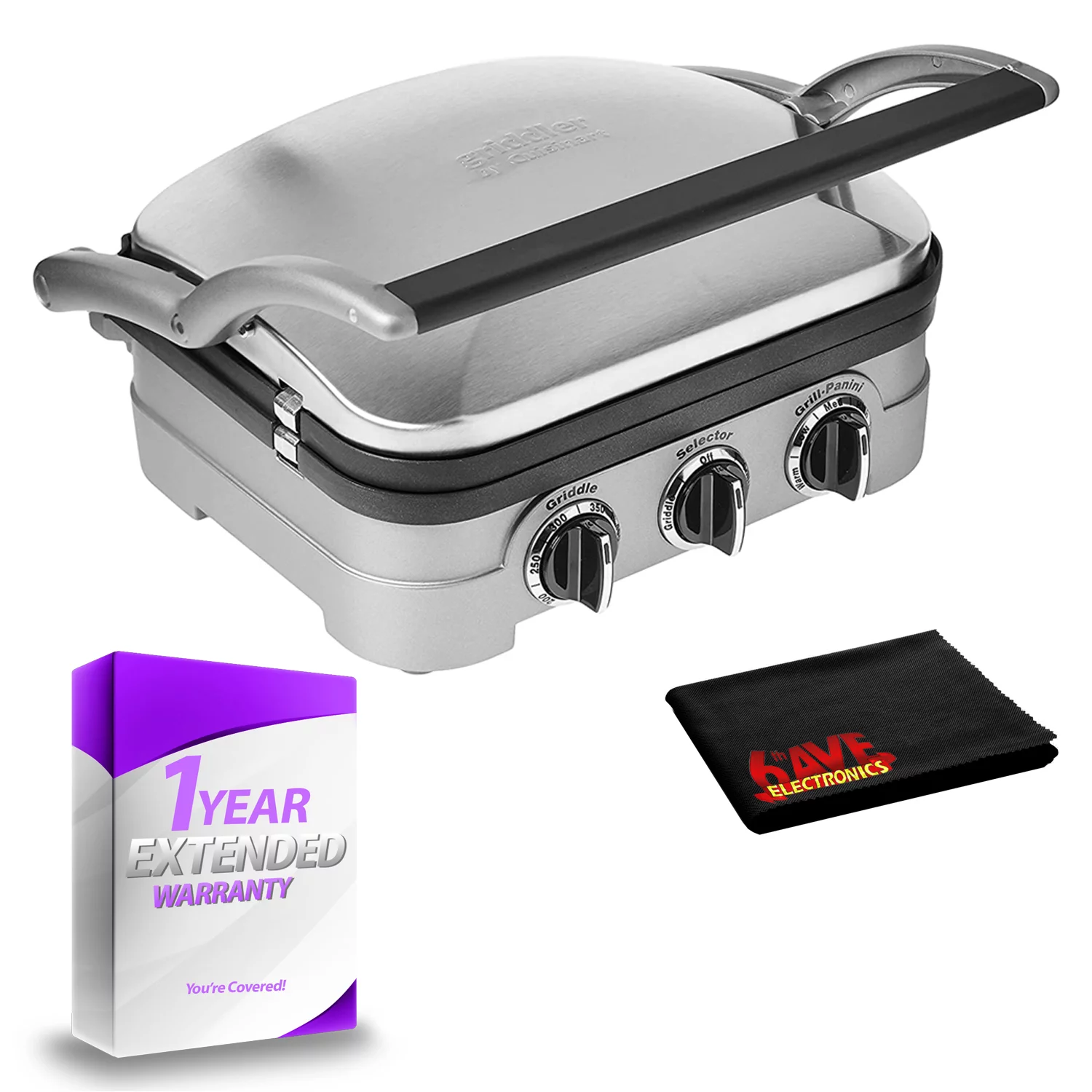 Cuisinart GR-4NP1 5-in-1 Griddler (GR-4NWM1)