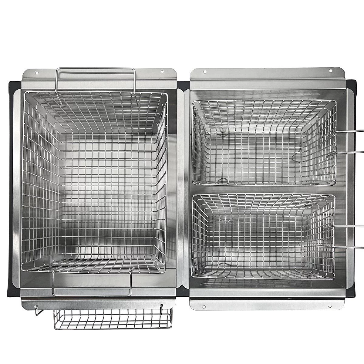 Barton Brand New Outdoor High Pressure Triple Basket Deep Fryer Double Burner Propane Station