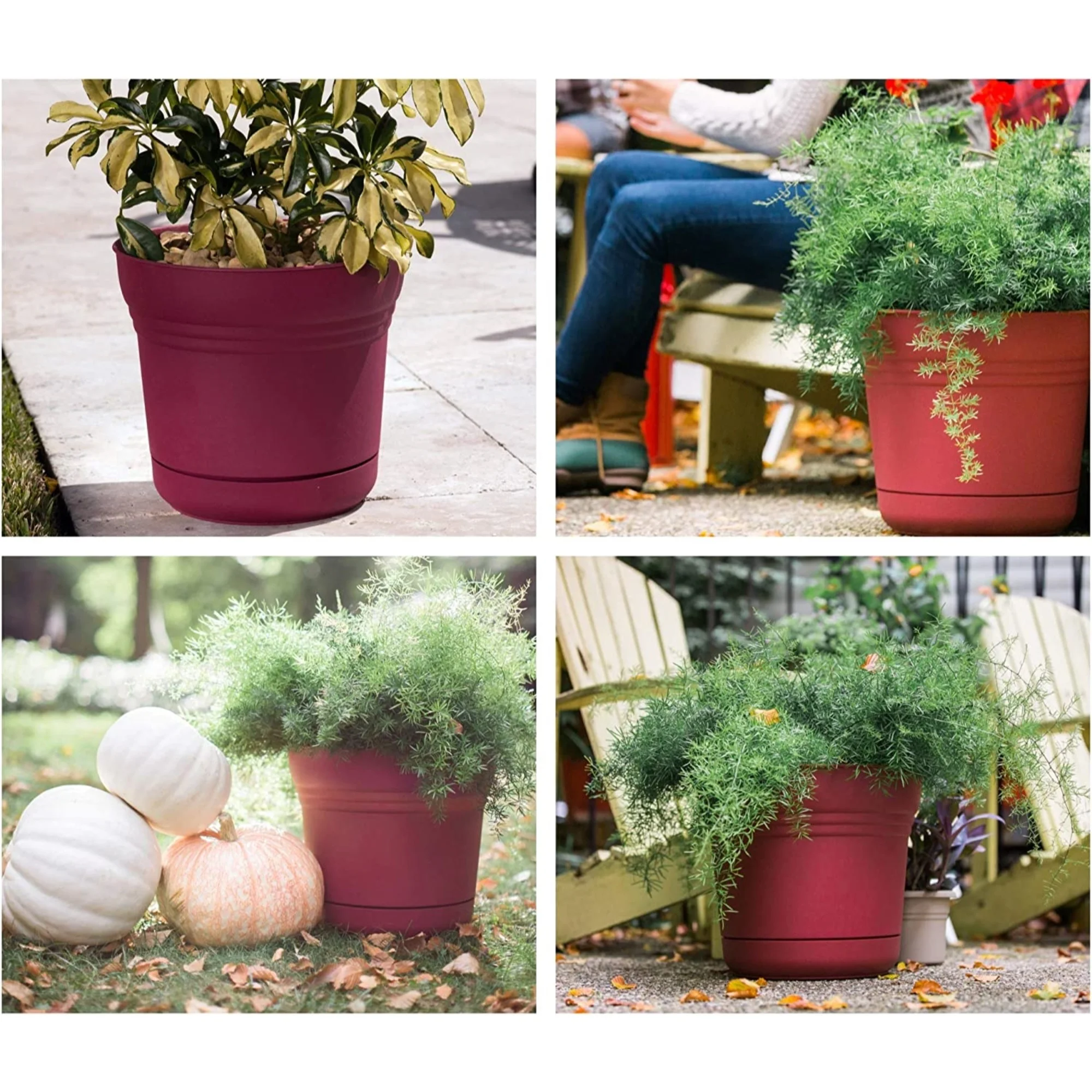 Bloem Saturn Plastic Pot Planter