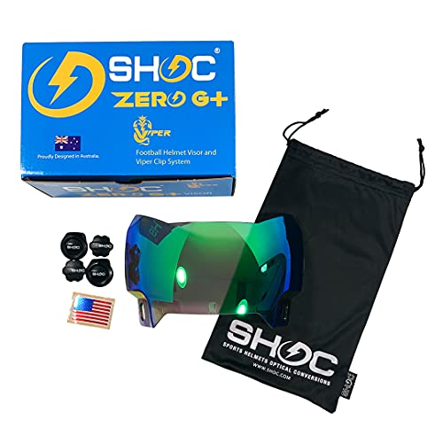 SHOC Zero G Plus Visor for Riddell SpeedFlex Football Helmets