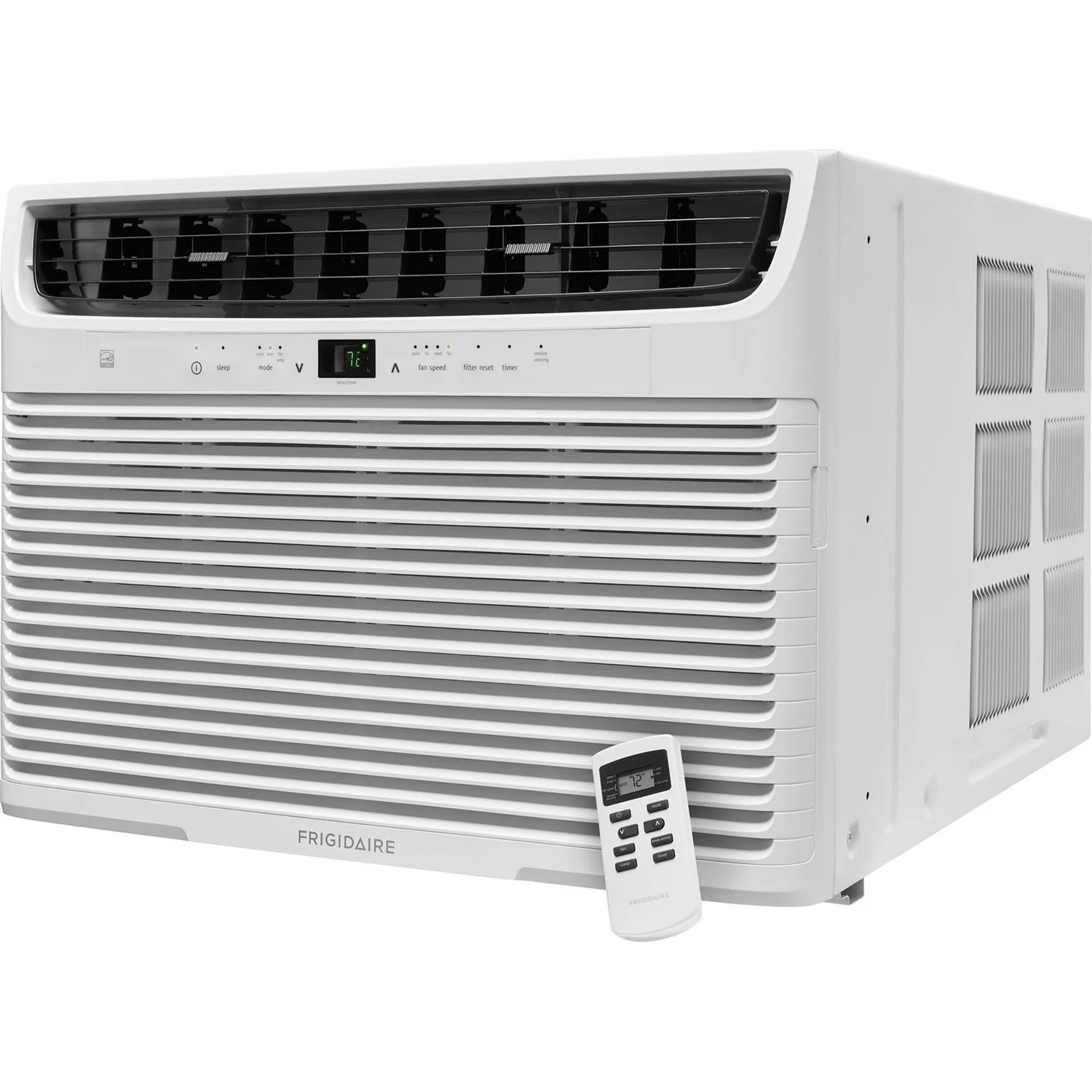 Frigidaire 12,000 BTU 115V Window-Mounted Compact Air Conditioner with Temperature Sensing Remote Control