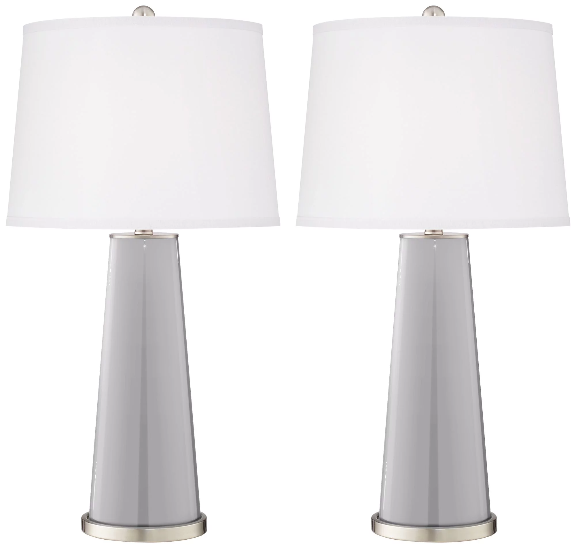 Color Plus Leo Modern Table Lamps 29 1/2