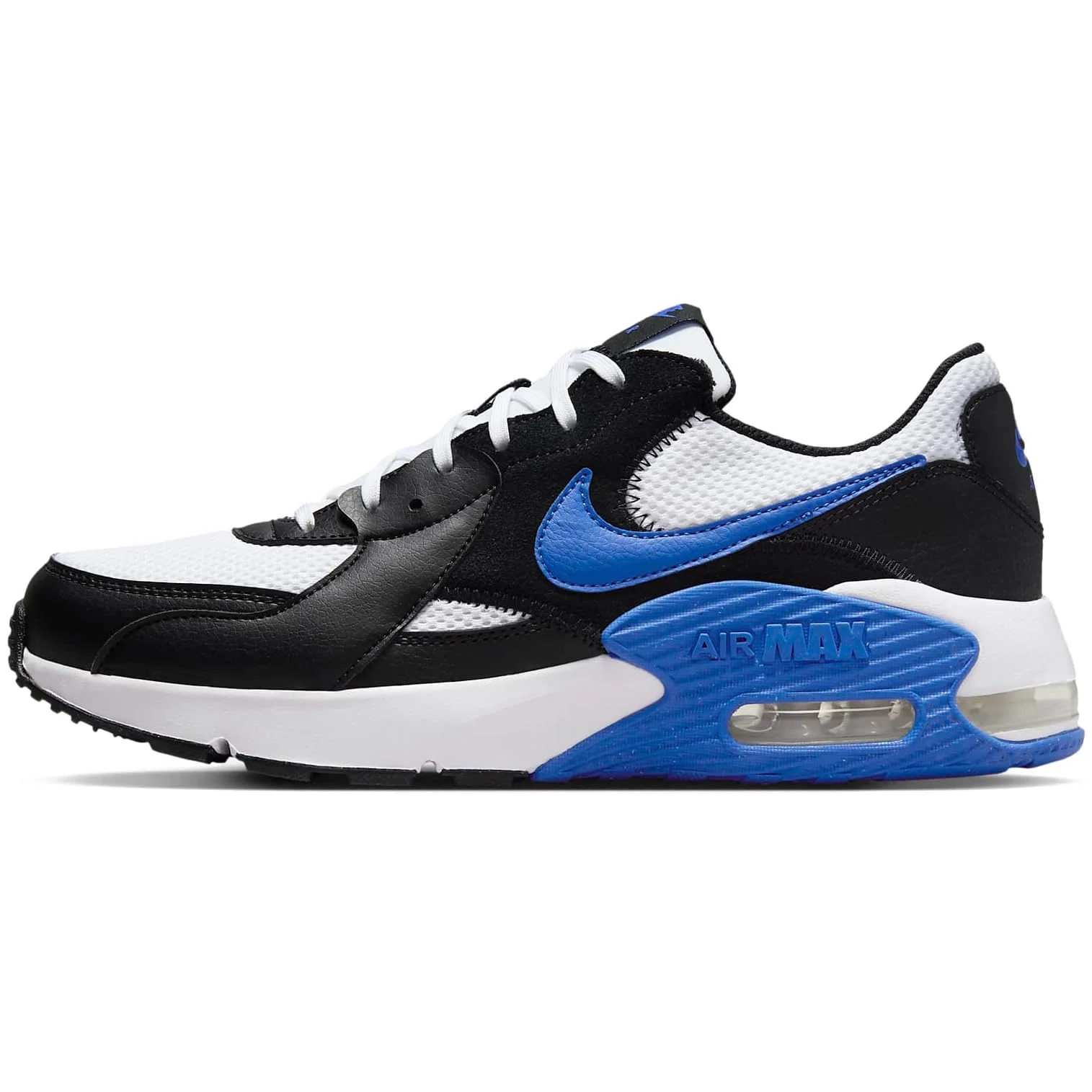 NIKE Air Max Excee Mens FQ8738-010 (Black/Game Royal-White), Size 11.5