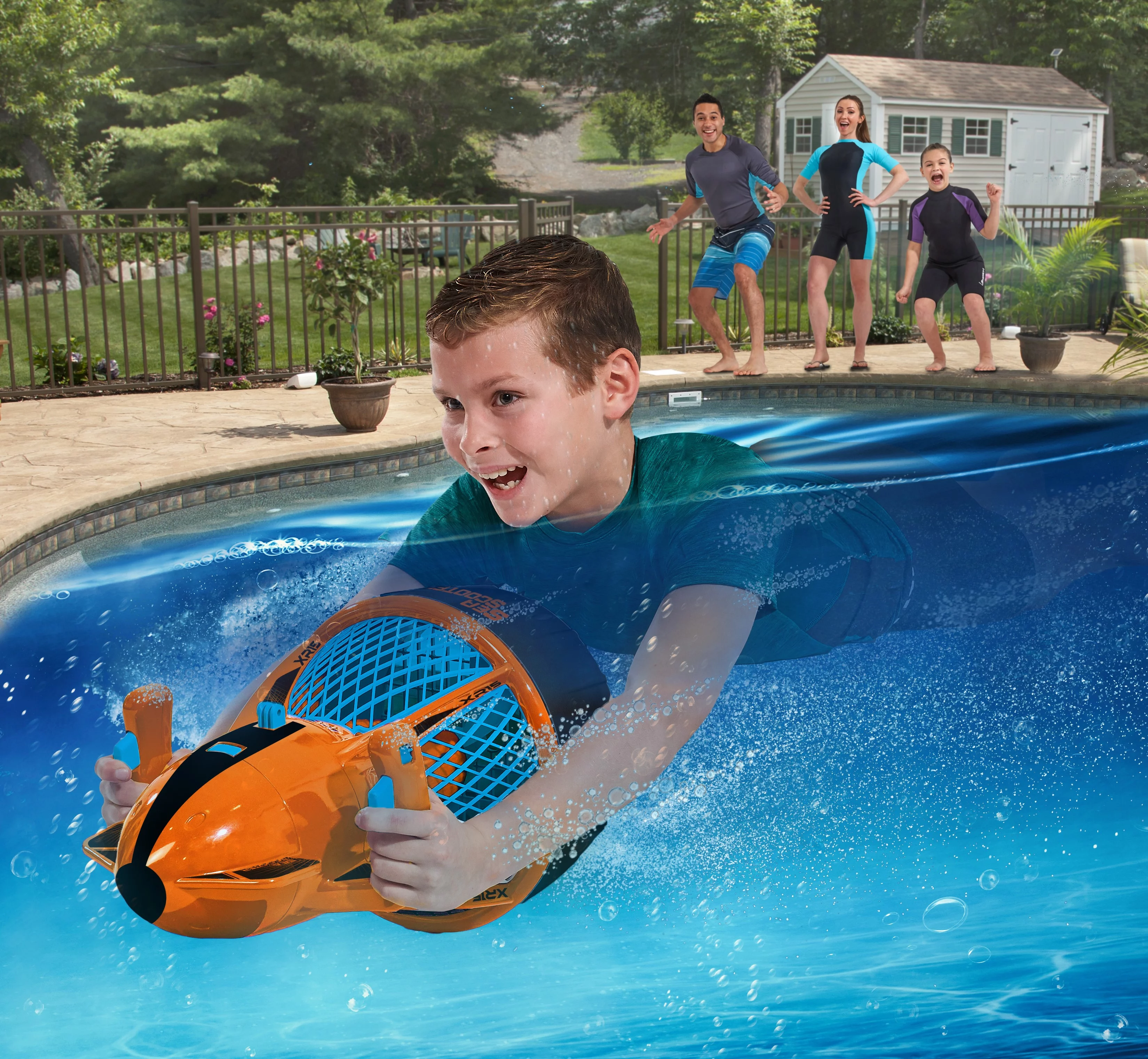 12 Volt SEASCOOTER - Exciting New Wal-Mart Exclusive Battery Powered Ride-On Water Toy