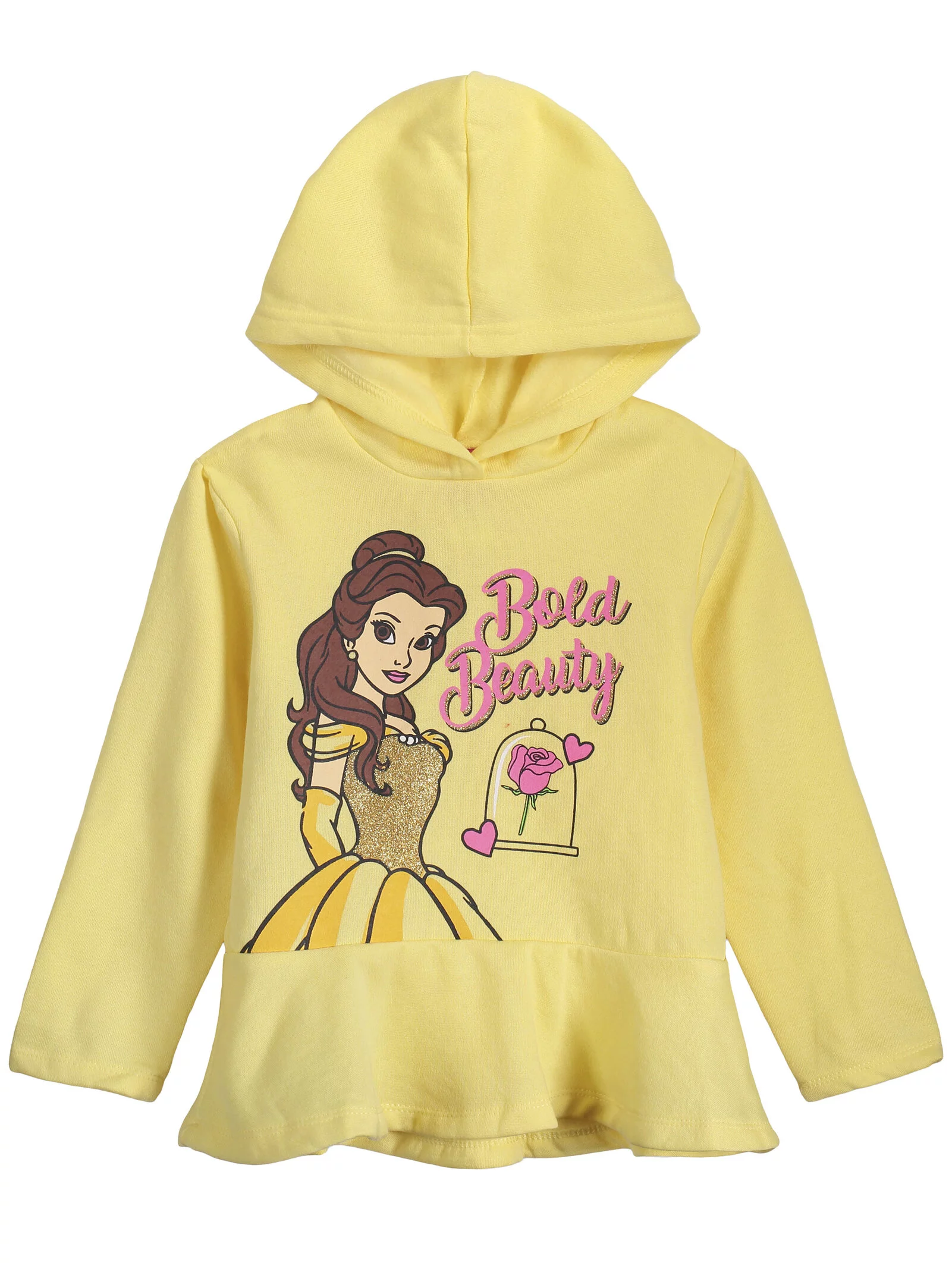 Disney Beauty and the Beast Princess Belle Big Girls Pullover Hooded Legging Set 10-12