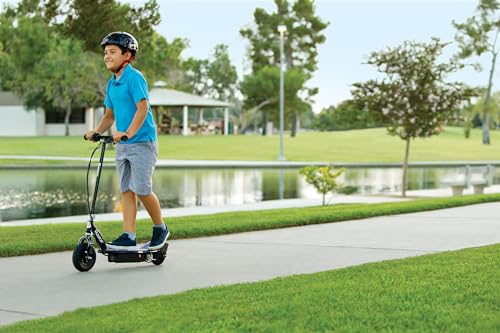Razor E100 Glow Electric Scooter for Kids Age 8 and Up, LED Light-Up Deck, 8