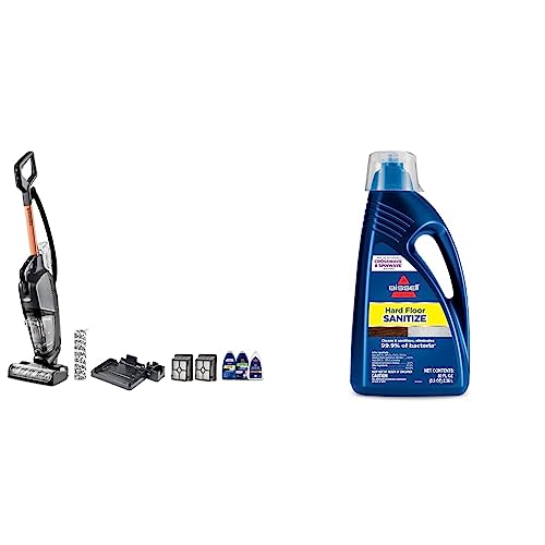 BISSELL® CrossWave® HydroSteam™ Deluxe Wet Dry Vac, Multi-Purpose Vacuum, Wash, and Steam, Formula Included, Green, 3515G