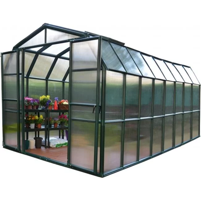 Palram - Canopia  Grand Gardener 2 Greenhouse - 8 x 16 ft. - Twin Wall