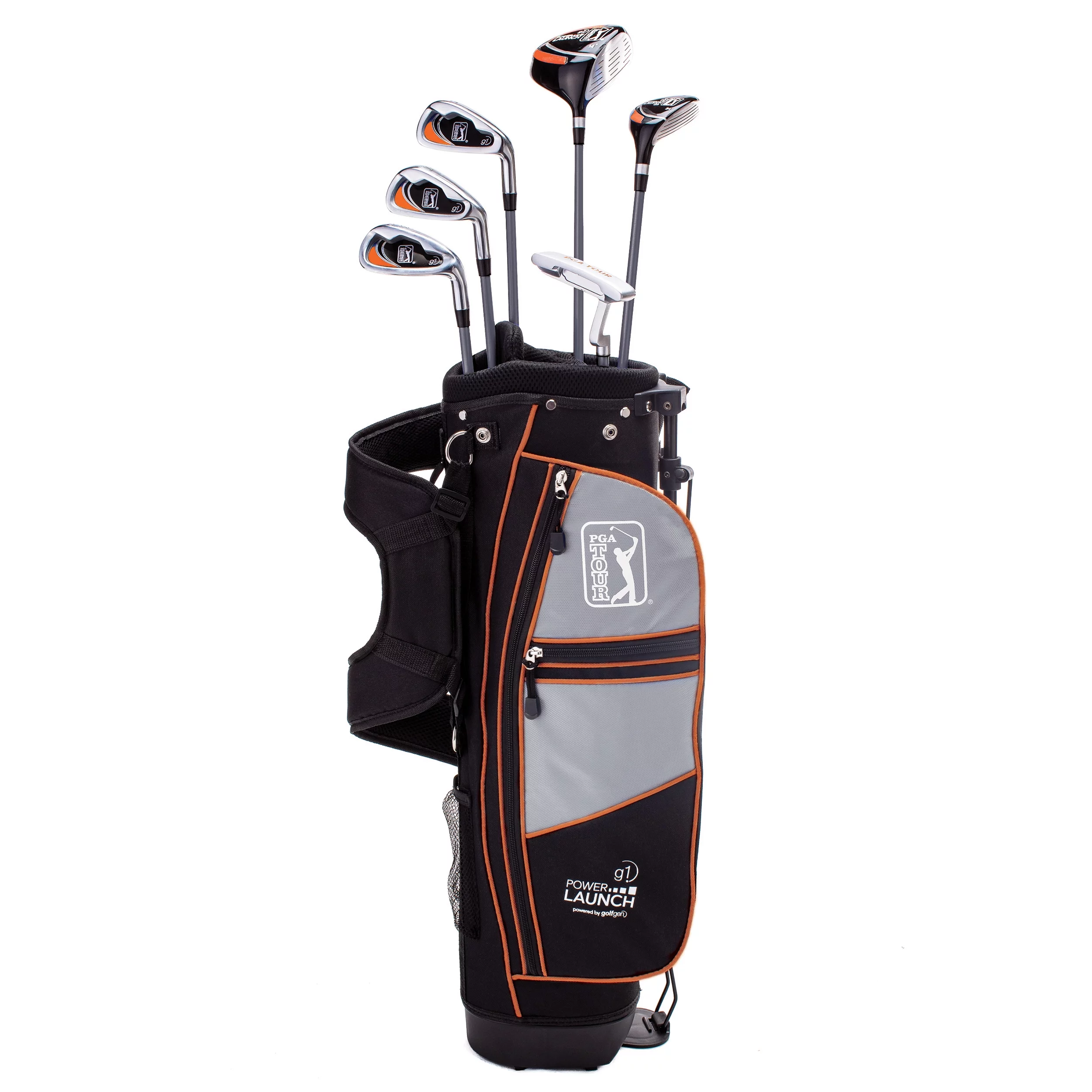 PGA Tour G1 Series 10 Piece Junior Golf Club Set, Ages 12-17 years of age, X-Large, Right Handed Dexterity