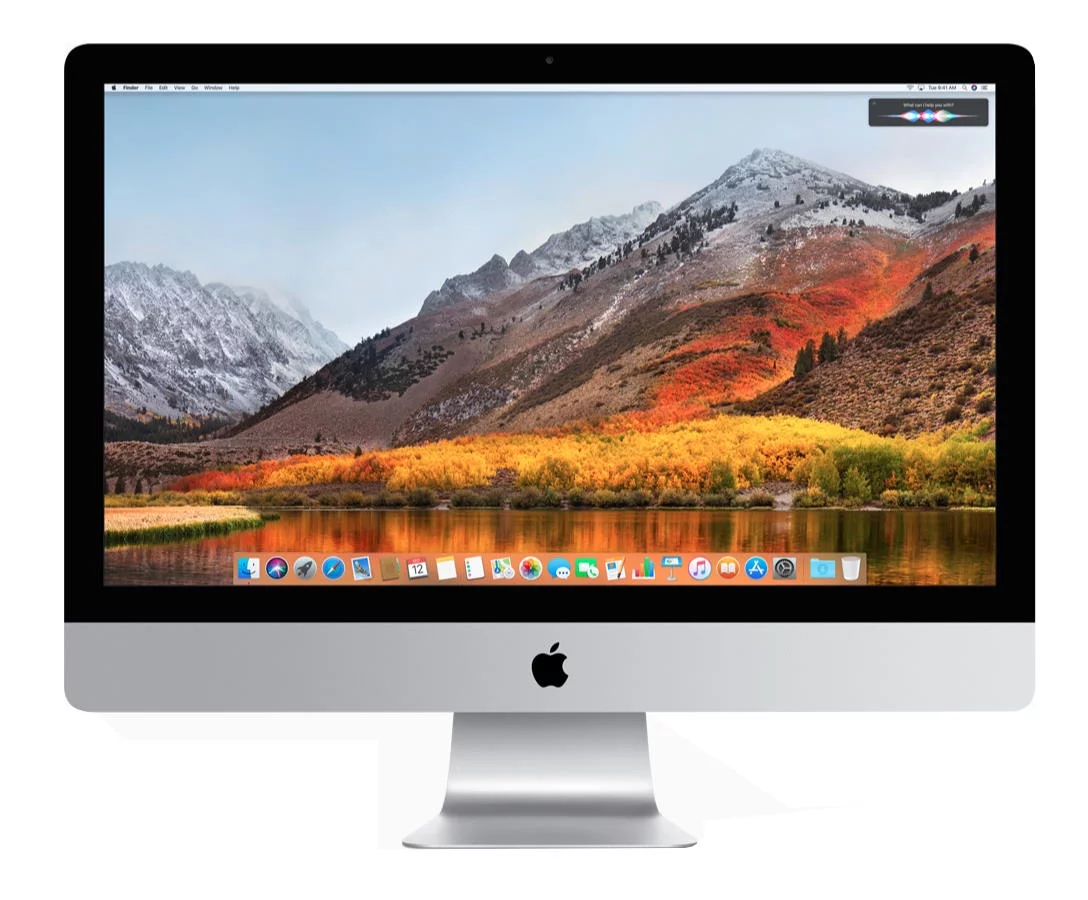 Apple A Grade Desktop Computer iMac 27-inch (Retina 5K) 3.4GHZ Quad Core i5 (Mid 2017) MNE92LL/A 16 GB 1 TB HDD & 128SSD 5120 x 2880 Display Hi Sierra Keyboard and Mouse
