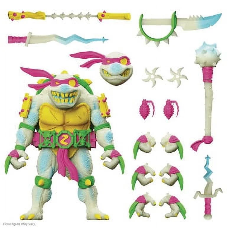 Teenage Mutant Ninja Turtles Ultimates! Slash (Glow) Action Figure