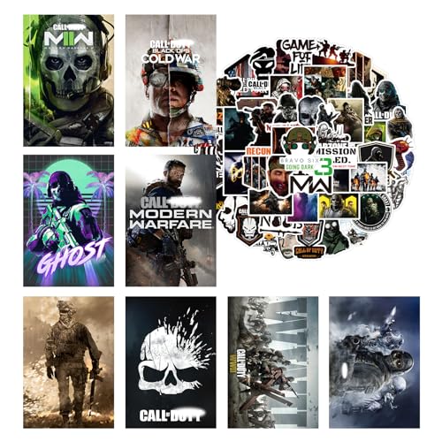 CamiyeHome Gaming Black Myth Poster 8 Pcs 16.5 x 11.5 inch Wall Decor Wukong Posters for Room Aesthetic Gaming Merch Art for Bedroom Living Room Prints HD Posters for Fans