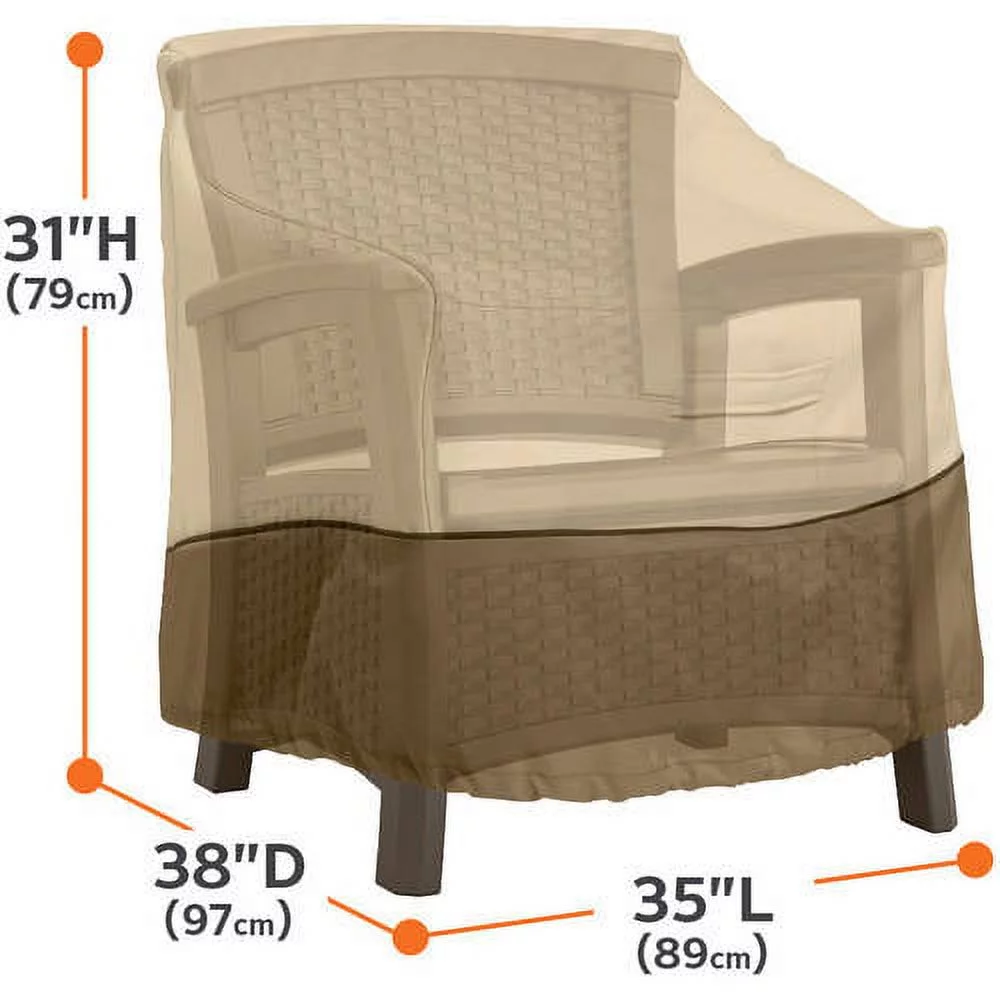 Classic Accessories Veranda Lounge Chair Furniture Storage Cover For Hampton Bay Spring Haven Wicker Patio Lounge Chairs