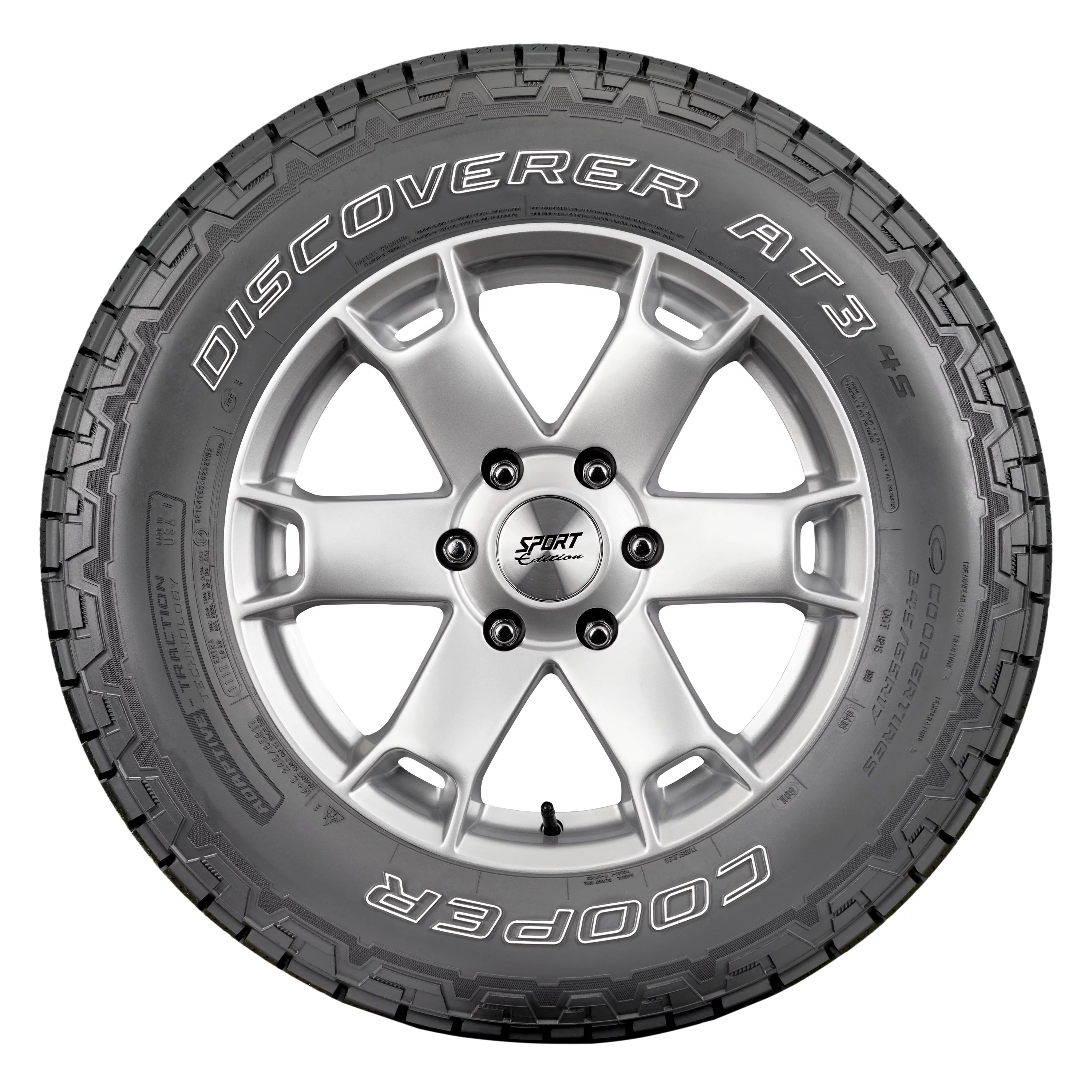 Cooper Discoverer A/T3 4S All Terrain 235/75R15 105T Light Truck Tire