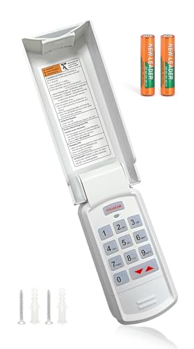 Universal Garage Door Opener Keypad for Liftmaster Chamberlain Craftsman Wayne Dalton Openers Produced since 1993, Wireless Keypad Keyless Entry, Replaces 877/878MAX 377/977/877/66LM,Safe Security+2.0