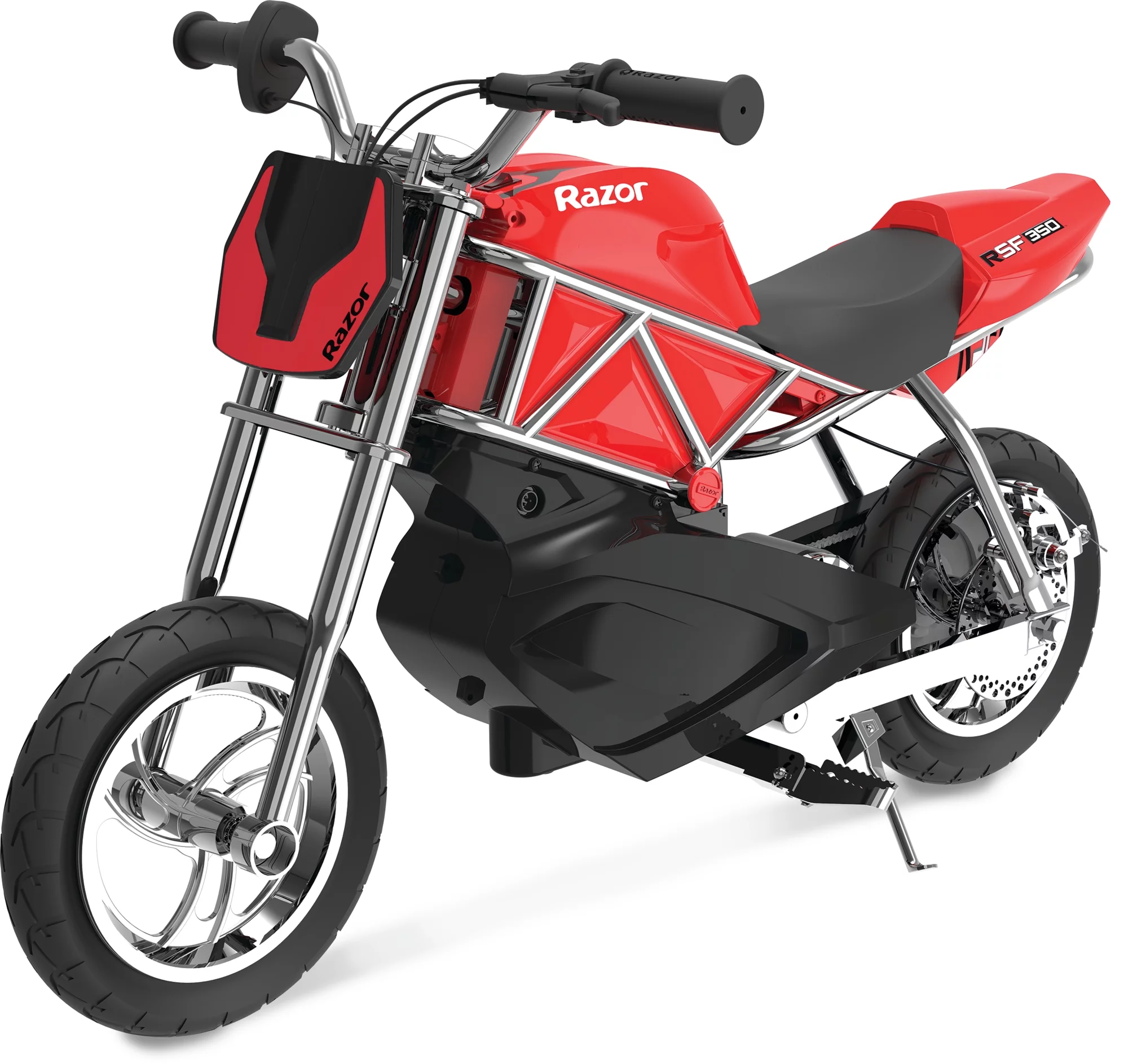 Razor RSF350 Mini Electric Motor Bike - Black/Red, up to 14 mph, 10