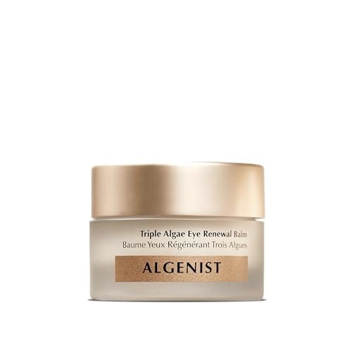 Algenist Triple Algae Eye Renewal Balm - Firming + Smoothing Cream with Alguronic Acid to Help Reduce the Appearance of Dark Circles, Bags, Puffiness, Fine Lines + Wrinkles (15ml)