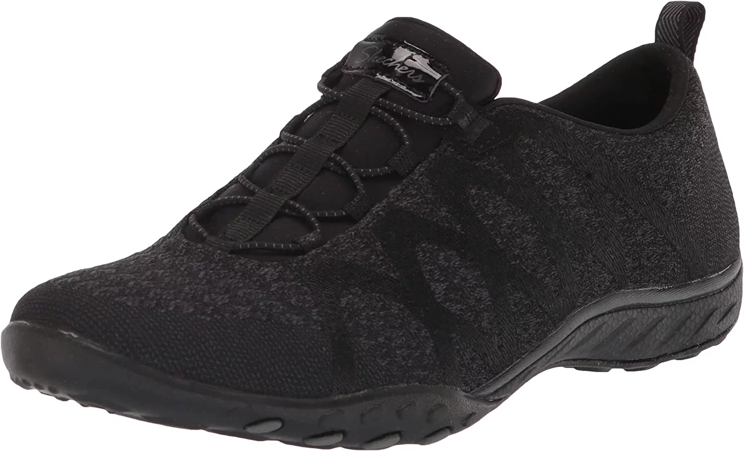 Skechers Women's Breathe Easy Infi-knity Knit Bungee Comfort Slip-on Sneaker, Wide Widths Available