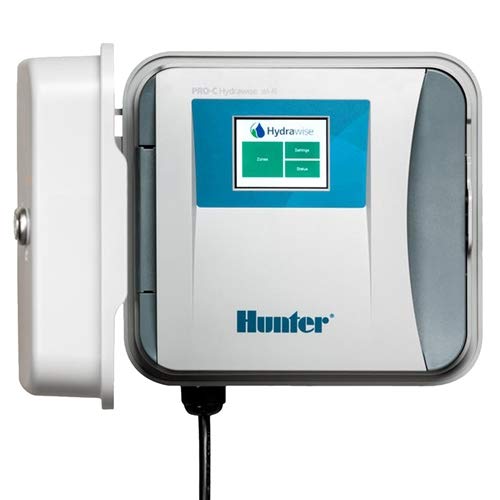 Hunter Hydrawise HPC-400 4-16 Station Wi-Fi Controller Web-Based i-Phone Android App 4 Zones Expandable to 16 Zones with Optional Expansion Modules HPC400