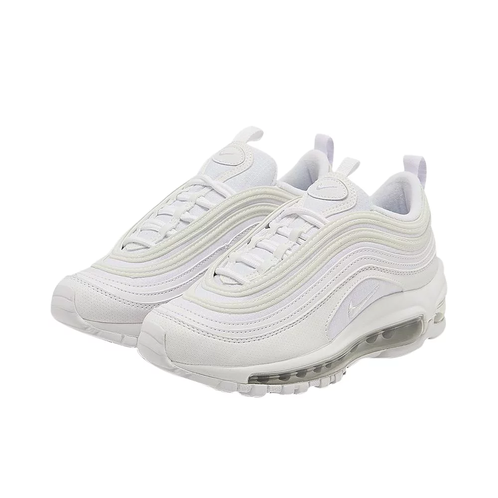 Nike Air Max 97 921522-104 (GS) Big Kid's White/Silver Sneaker Shoes NDD903 (7)