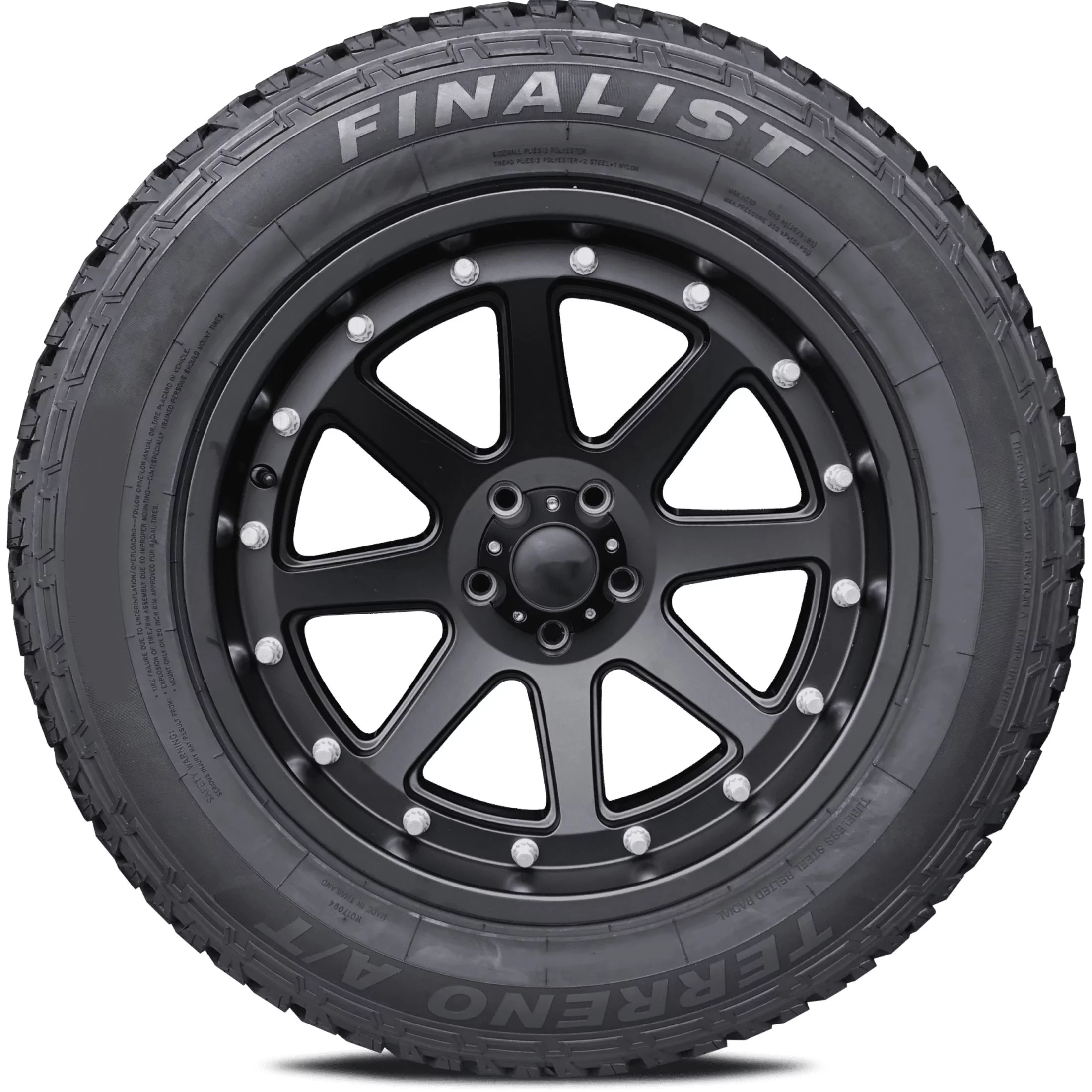 Finalist Terreno A/T 235/75R15 109S XL Extra Load SUV Light Truck All Season All Terrain Tire 235/75/15 (Tire Only)