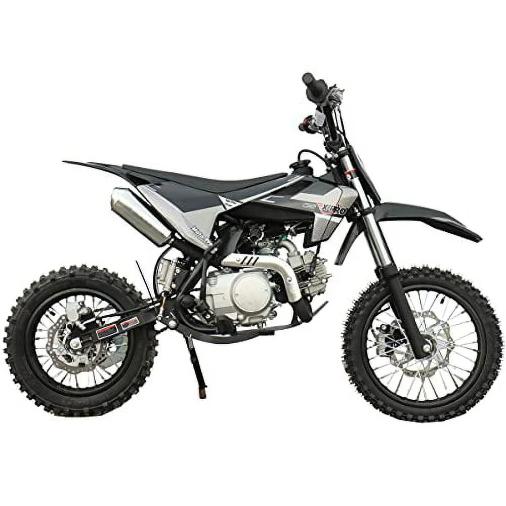 X-Pro Brand New 125cc Gas Pit Dirt Bike with 4-Speed Manual Transmission, Kick Start, 14