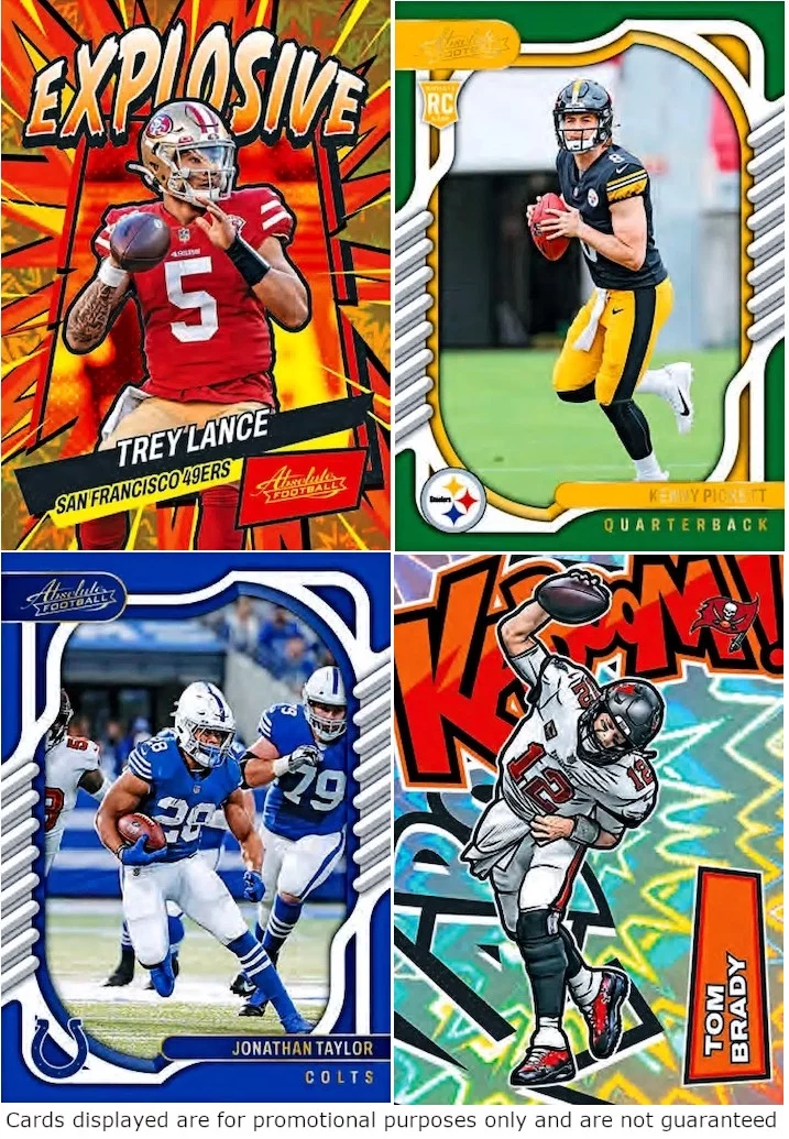 2022 Panini Absolute Football Blaster Box Trading Cards