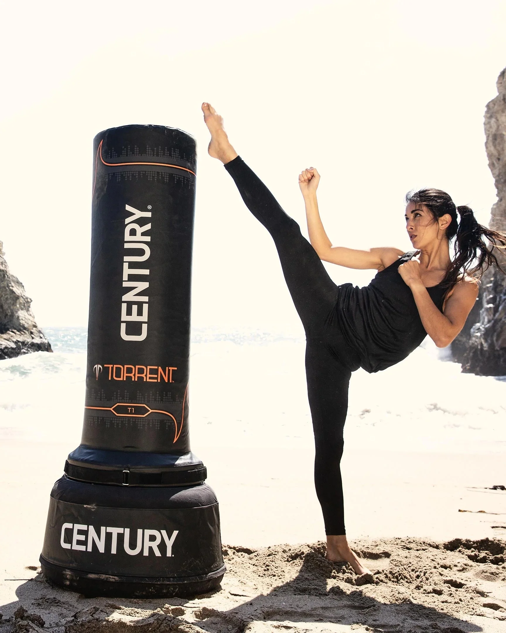 Century Torrent T1 Training Bag, Freestanding Punching Bag for Martial Arts, Boxing, and Cardio Workouts