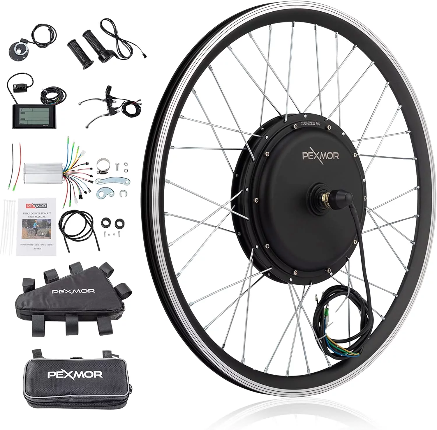 PEXMOR Electric Bike Conversion Kit,36V 750W 24